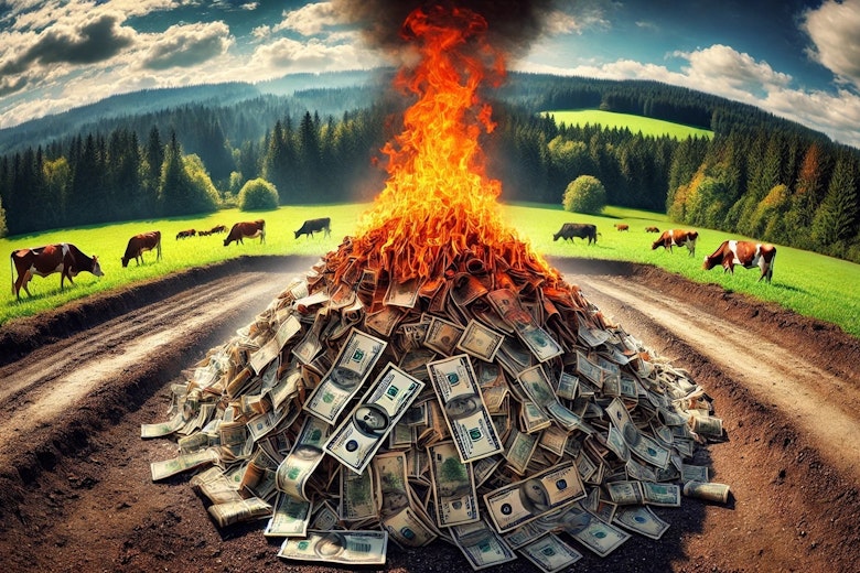 Set Your Money On Fire copy