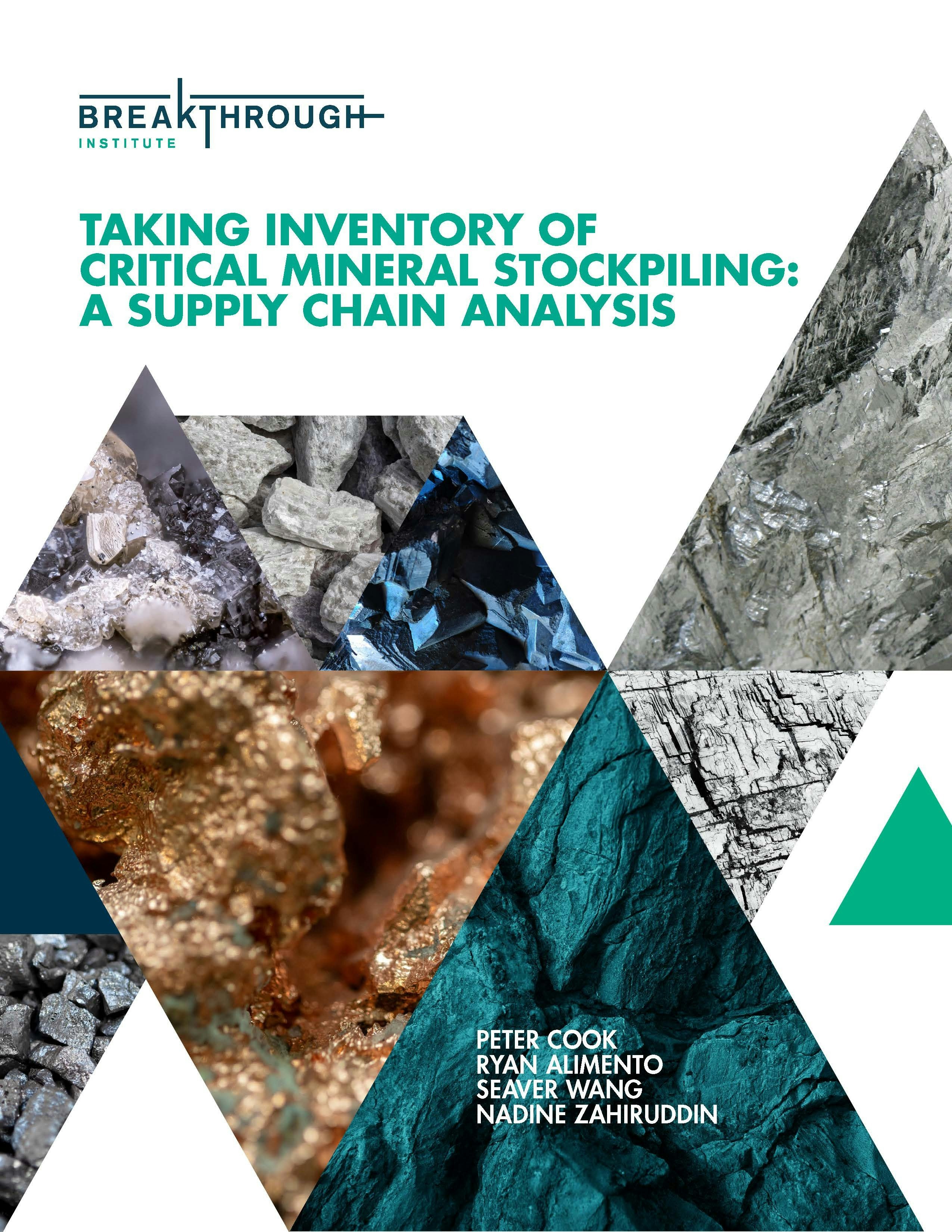 Taking Inventory of Critical 168期的幸运飞行艇官方开奖记录-结果号码与历史体彩查询 Mineral Stockpiling