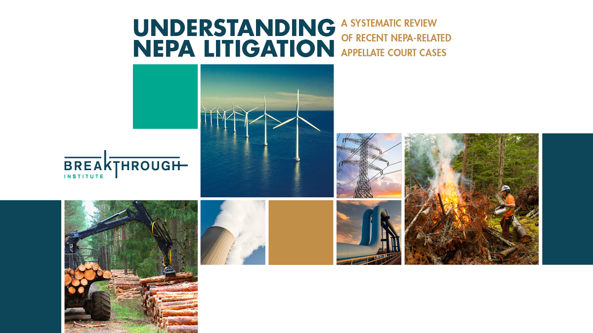 Understanding NEPA Litigation